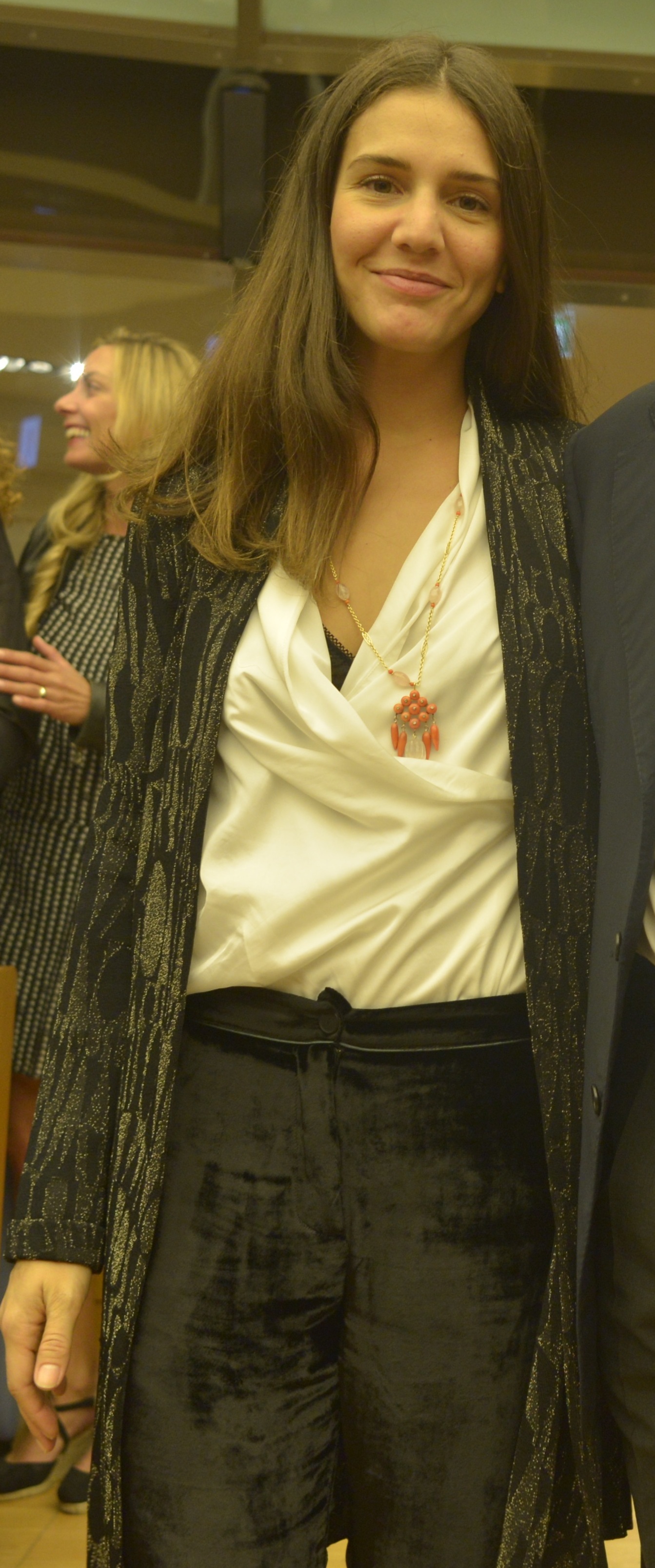 Margherita Missoni at the Italian Parliament in 2014